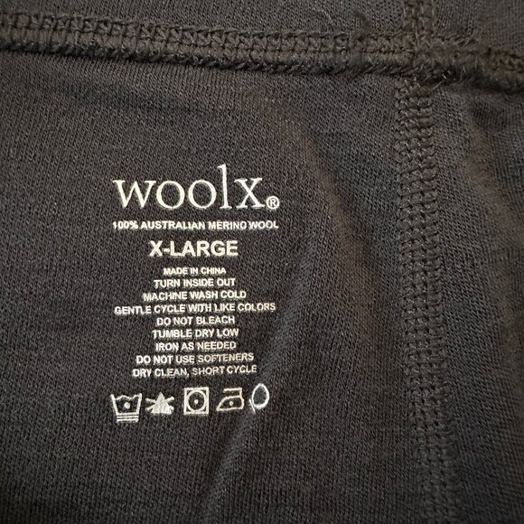 WoolX Baselayer Australian Merino Wool Leggings Women's XL - Picture 4 of 7